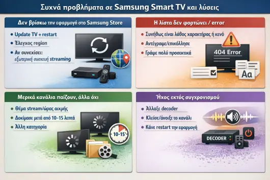 IPTV σε Samsung Smart TV: 2 Παραδείγματα Εγκατάστασης με Πλήρη Οδηγό (IBO Player Pro & IPTV Smarters) IPTV Greek