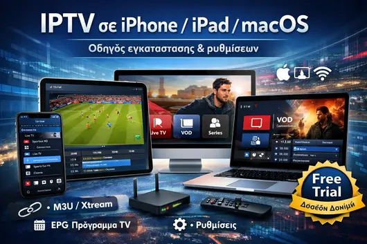 IPTV σε iPhone/iPad/macOS