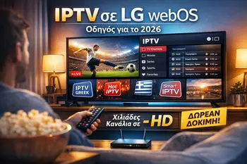 IPTV σε LG webOS