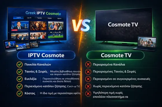 Greek IPTV Cosmote