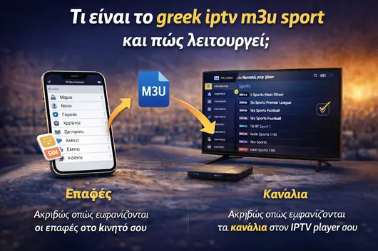 Πώς το IPTV Greek Sports έγινε η πρώτη επιλογή των φιλάθλων IPTV Greek